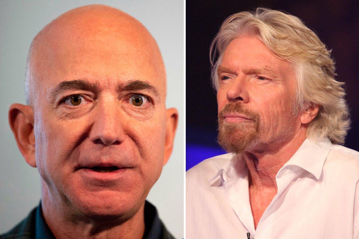 Richard Branson steals the glory from Jeff Bezos and will travel