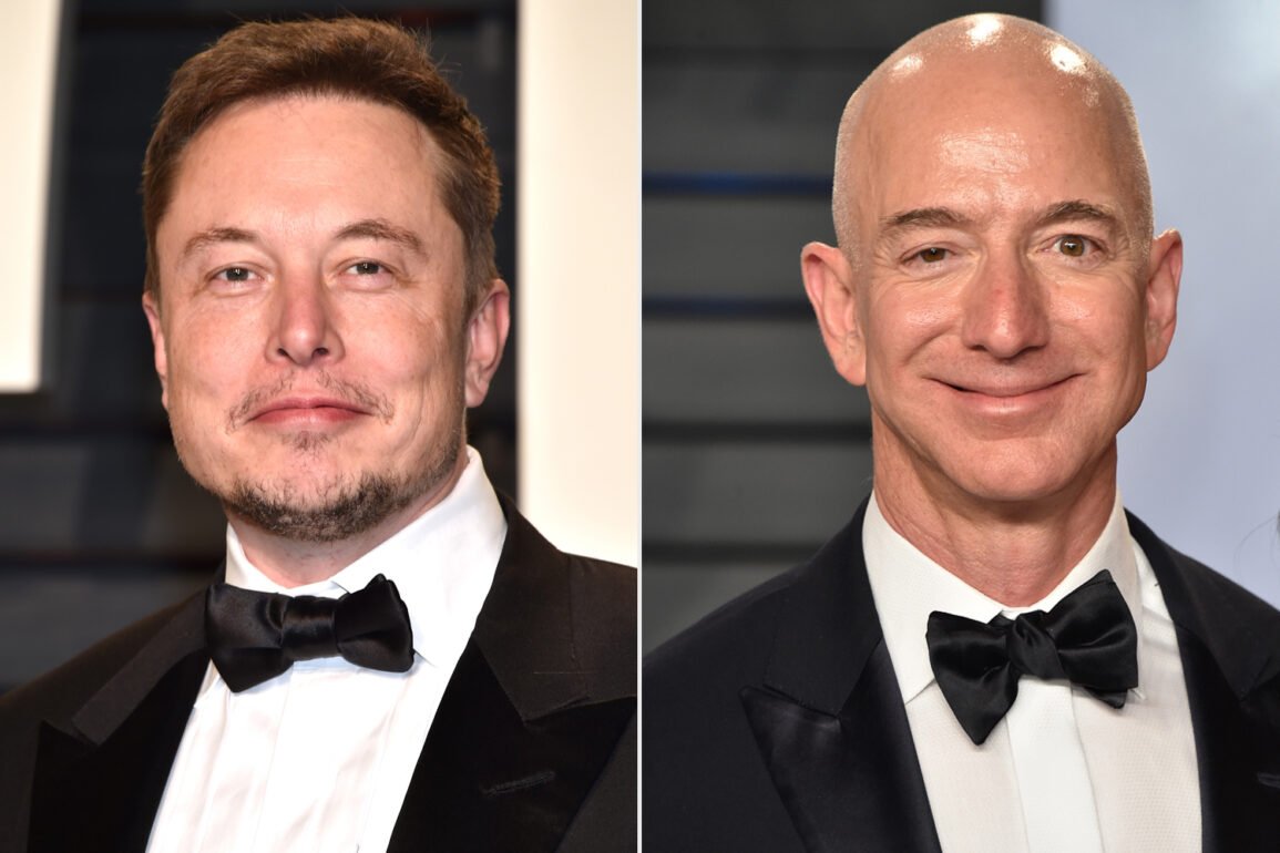 Musk mocks Jeff Bezos